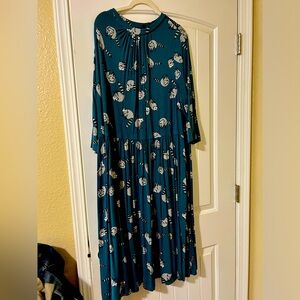 ModCloth Raccoon maxi dress